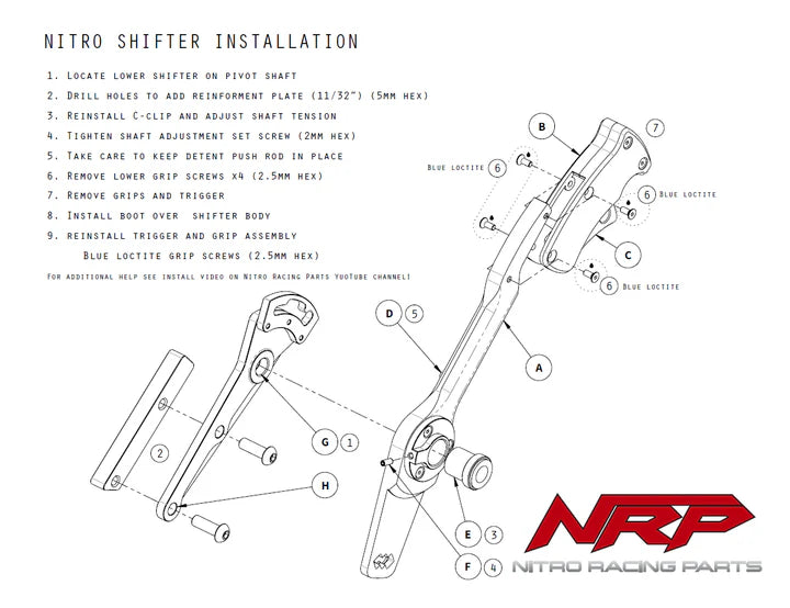 NRP Quick Shot Gated Shifter