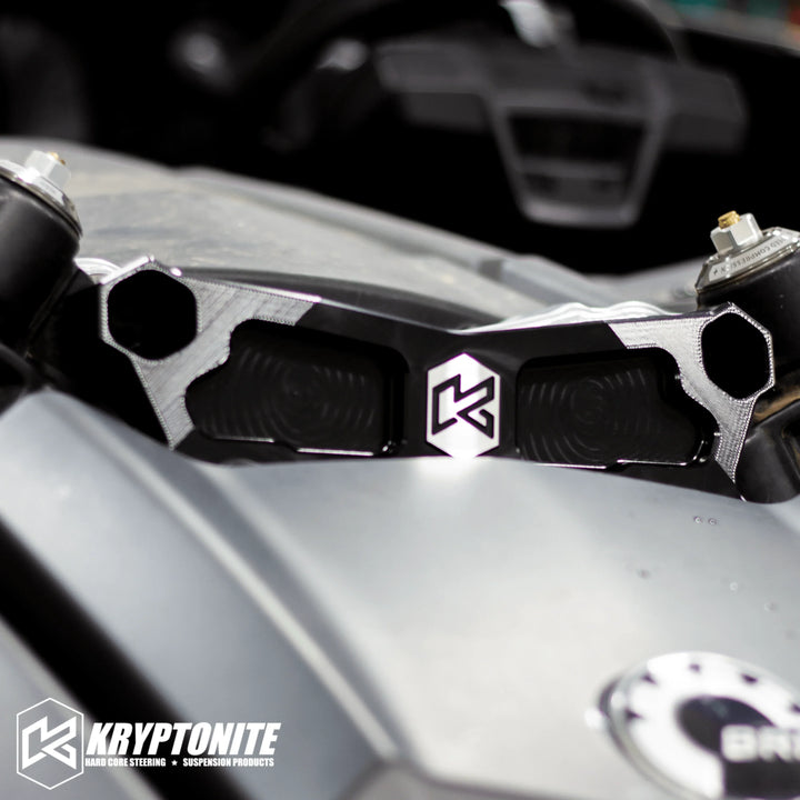 KRYPTONITE CAN-AM MAVERICK X3 DEATH GRIP SHOCK TOWER BRACE KIT 2017-2023