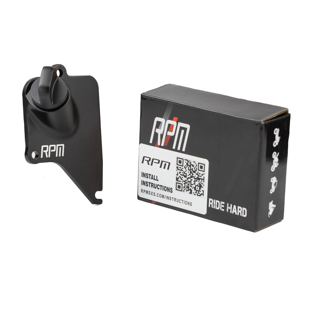 RPM Polaris RZR Pro R Oil Filler Adapter Plate / Turbo Return