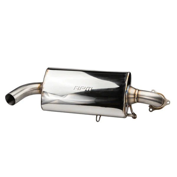 2020-2024 Polaris RZR PRO XP & Turbo R Sport Muffler, Slip-On Catless Sport Muffler