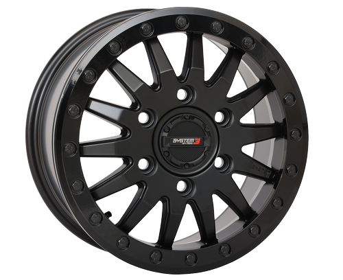 System 3 SB 8 Beadlock Wheel Matte Black