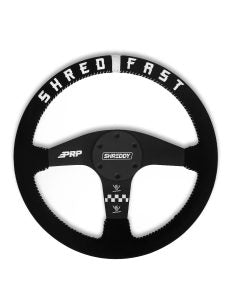 PRP X SHREDDY SHRED FAST STEERING WHEEL, FLAT