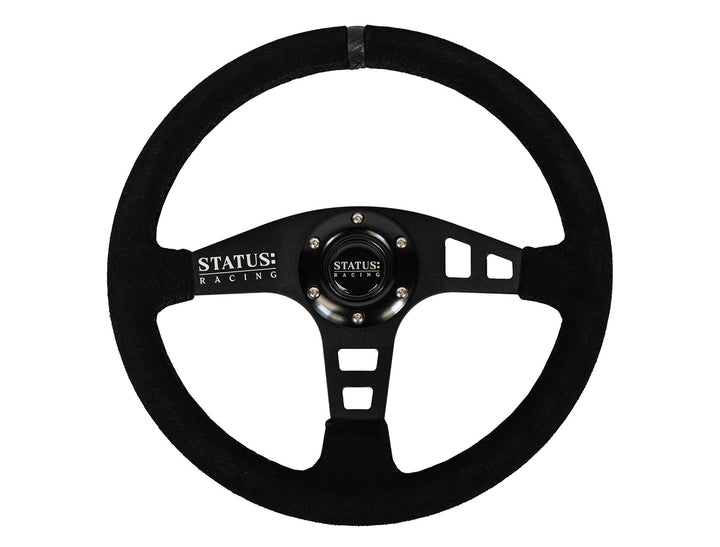 SR Flat Suede Steering Wheel