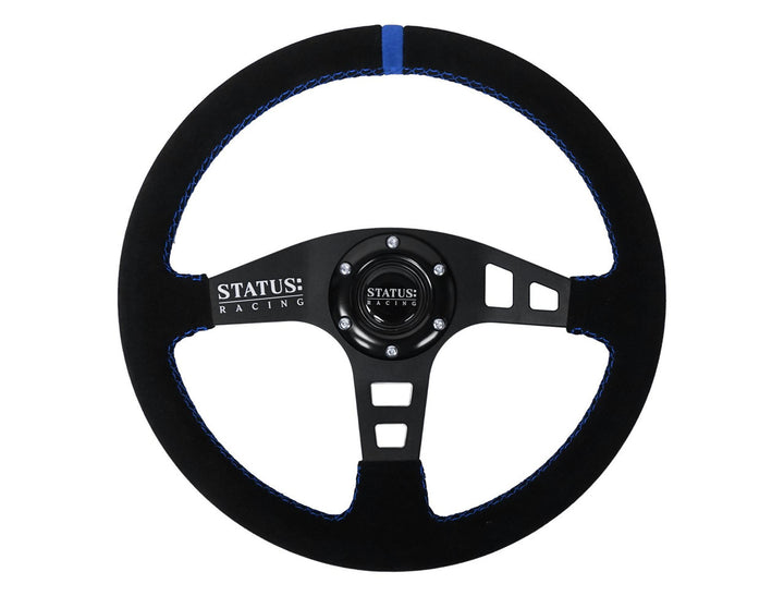 SR Flat Suede Steering Wheel