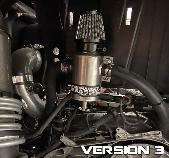 AA RZR XP Turbo/Turbo S Oil Catch Can