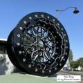 Fractal Crusher Billet UTV Beadlock Wheels 5X4.5-6X5.5