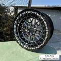 Fractal Crusher Billet UTV Beadlock Wheels 5X4.5-6X5.5