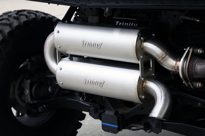 POLARIS XPEDITION DUAL MUFFLER EXHAUST - QUIET SLIP ON