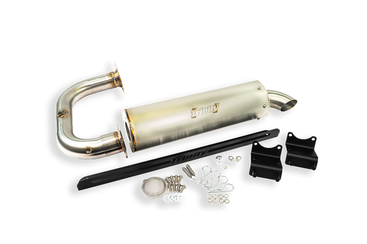 2019-2025 Honda Talon 1000R, 1000X SINGLE EXHAUST MUFFLER WITH CAT - SLIP ON