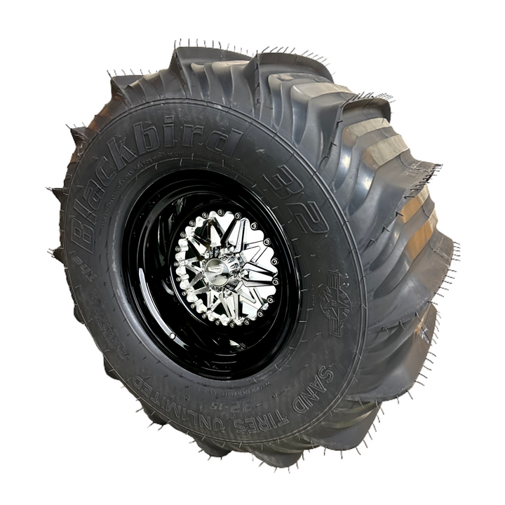 Pro R Wheel + Tire Package - 32-15 Blackbird, 32-15 Big Tebo