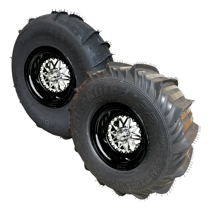 Pro R Wheel + Tire Package - 32-15 Blackbird, 32-15 Big Tebo