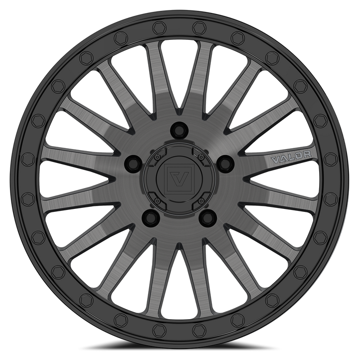 V06 BEADLOCK 15X8 +40 5X114.3 BRUSHED GUNMETAL