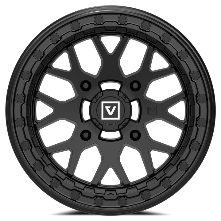 V07 BEADLOCK 15X7 +25MM 4X137 SATIN BLACK