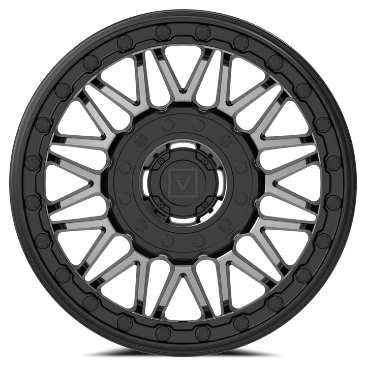 V08 BEADLOCK 15X7 +30MM 4X137/4X156 DARK TINT