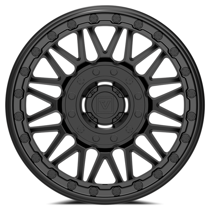 V08 BEADLOCK 15X7 +30MM 4X137/4X156 SATIN BLACK