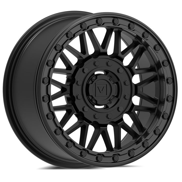V08 BEADLOCK 15X7 +30MM 4X137/4X156 SATIN BLACK