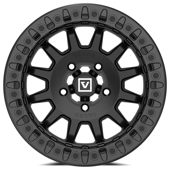 V09 BEADLOCK 15X10 +0 5X114.3 SATIN BLACK