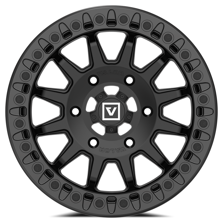 V09 BEADLOCK 15X7 +40 6X139.7 SATIN BLACK