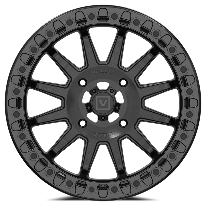 V09 BEADLOCK 17X8 +40 4X156 BRUSHED CHARCOAL