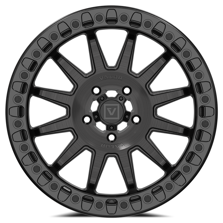 V09 BEADLOCK 17X8 +40 5X114.3 BRUSHED CHARCOAL