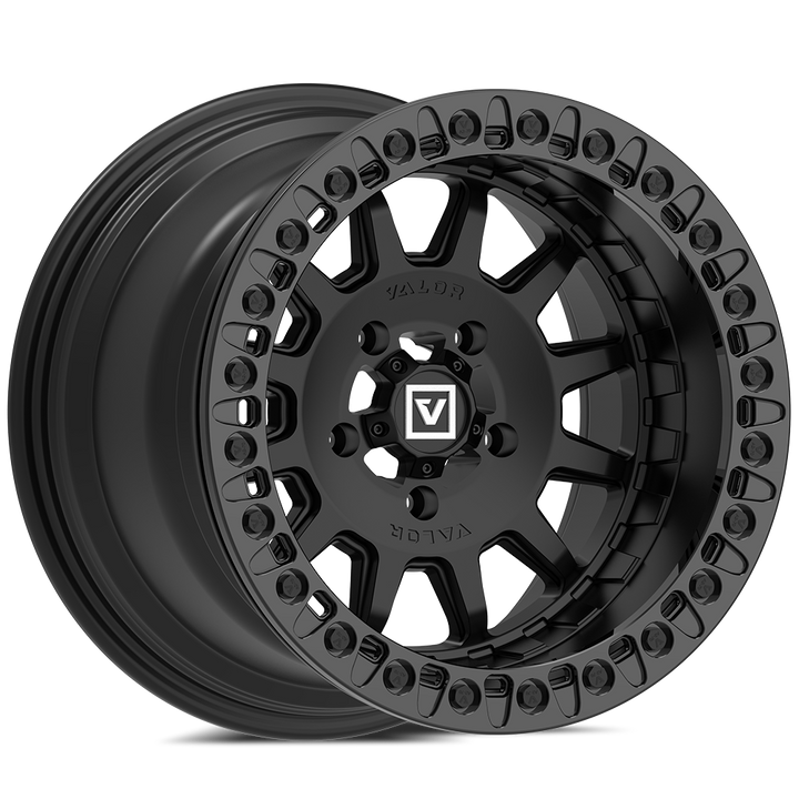 V09 BEADLOCK 15X10 +0 5X114.3 SATIN BLACK