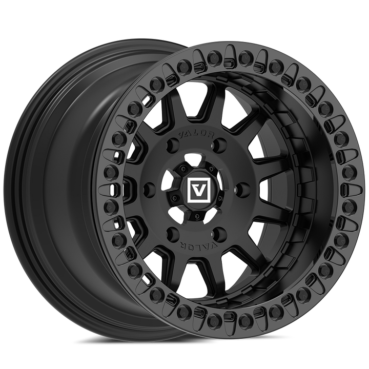 V09 BEADLOCK 15X10 +0 6X139.7 SATIN BLACK