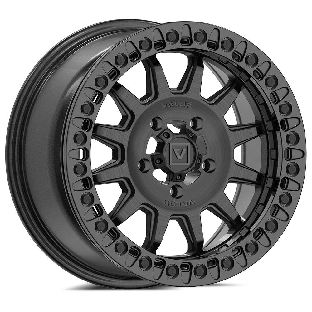 V09 BEADLOCK 15X7 +40 5X114.3 BRUSHED CHARCOAL