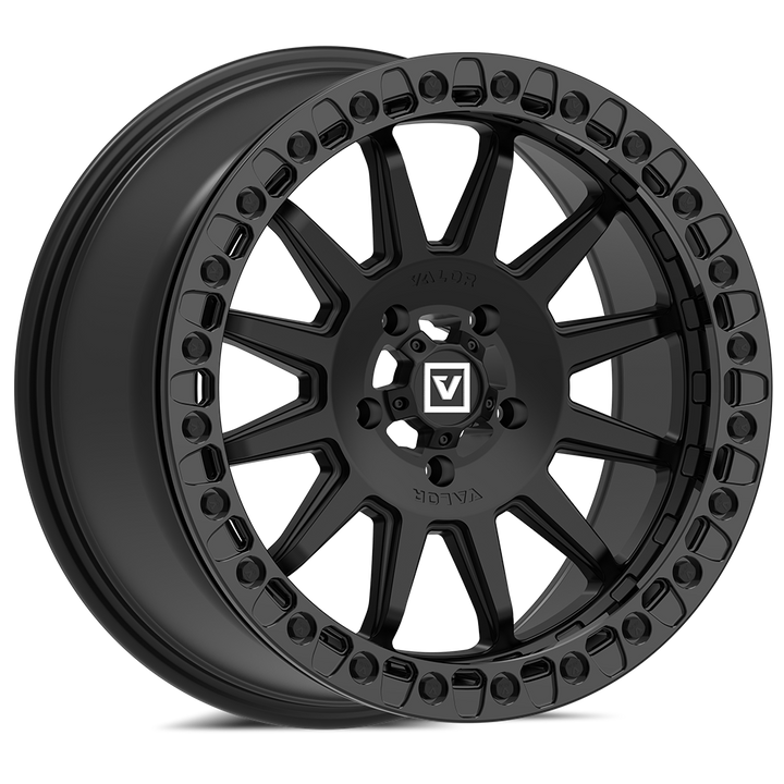 V09 BEADLOCK 17X8 +40 5X114.3 SATIN BLACK