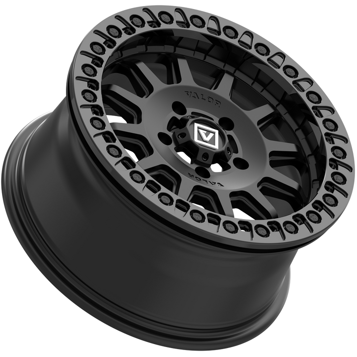 V09 BEADLOCK 15X7 +40 6X139.7 SATIN BLACK