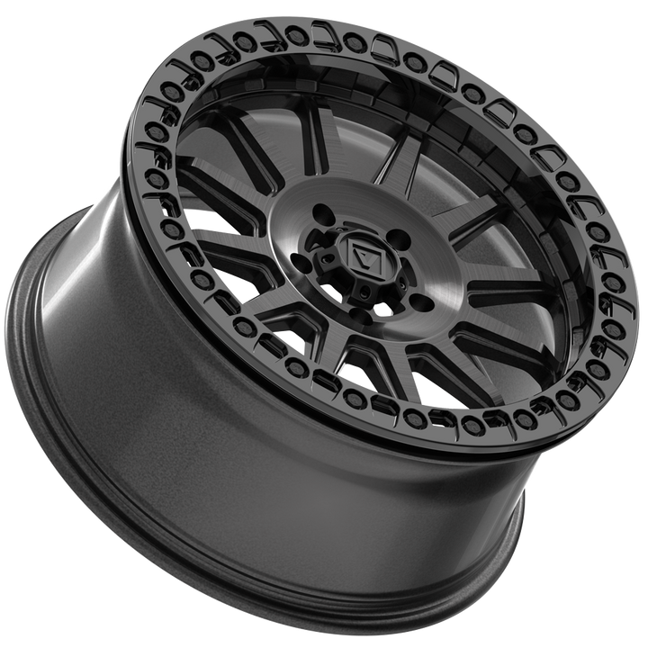 V09 BEADLOCK 17X8 +40 4X156 BRUSHED CHARCOAL