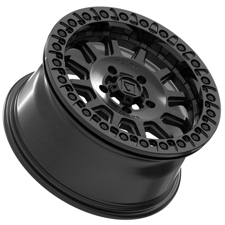 V09 BEADLOCK 15X7 +40 4X137 BRUSHED CHARCOAL