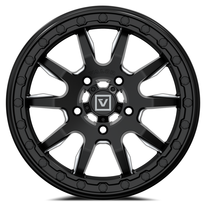 V15 BEADLOCK 15X7 +45MM 5X114.3 SATIN BLACK MILLED