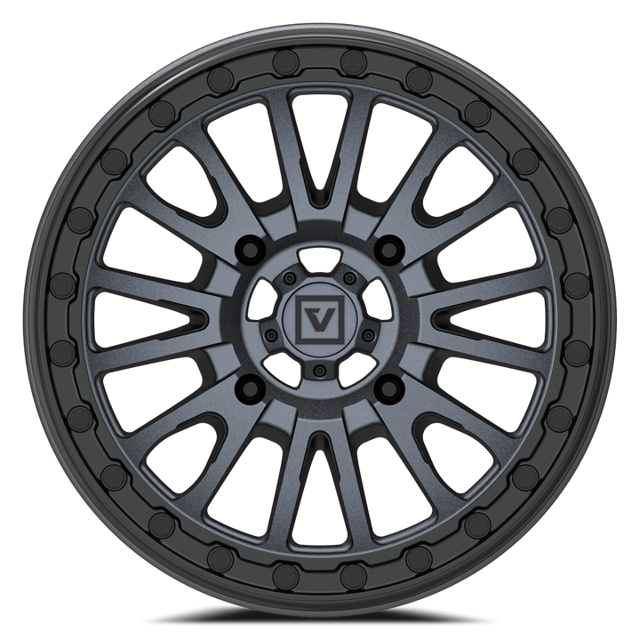 V16 BEADLOCK 15X7 +35MM 4X137 SATIN GUNMETAL