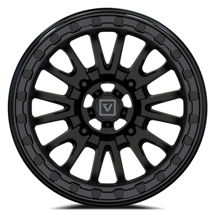 V16 BEADLOCK 15X7 +35MM 4X137 SATIN BLACK