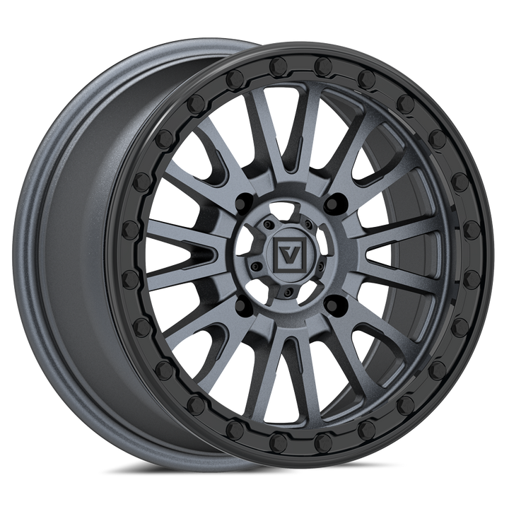 V16 BEADLOCK 15X7 +35MM 4X137 SATIN GUNMETAL
