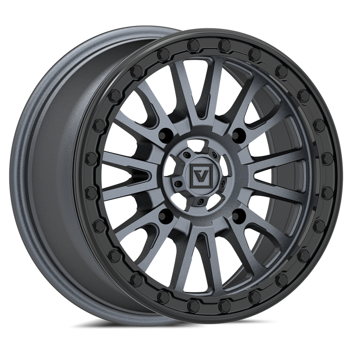V16 BEADLOCK 15X7 +35MM 4X156 SATIN GUNMETAL