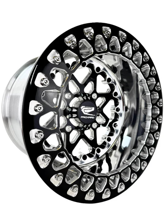 V2 Super Star - FF Forged Polished Beadlock - Gloss Black