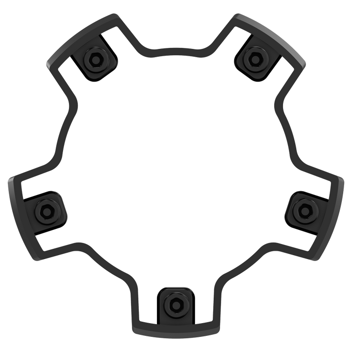 VCAP2 CAP RISER SATIN BLACK - ABS