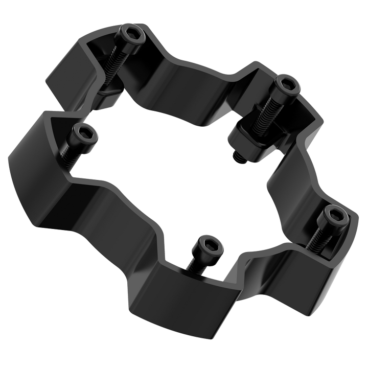 VCAP2 CAP RISER SATIN BLACK - ABS