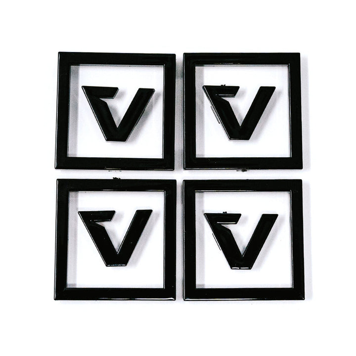 C1 CAP LOGO KIT - GLOSS BLACK