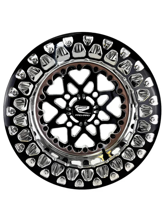 V2 Super Star - FF Forged Polished Beadlock - Gloss Black