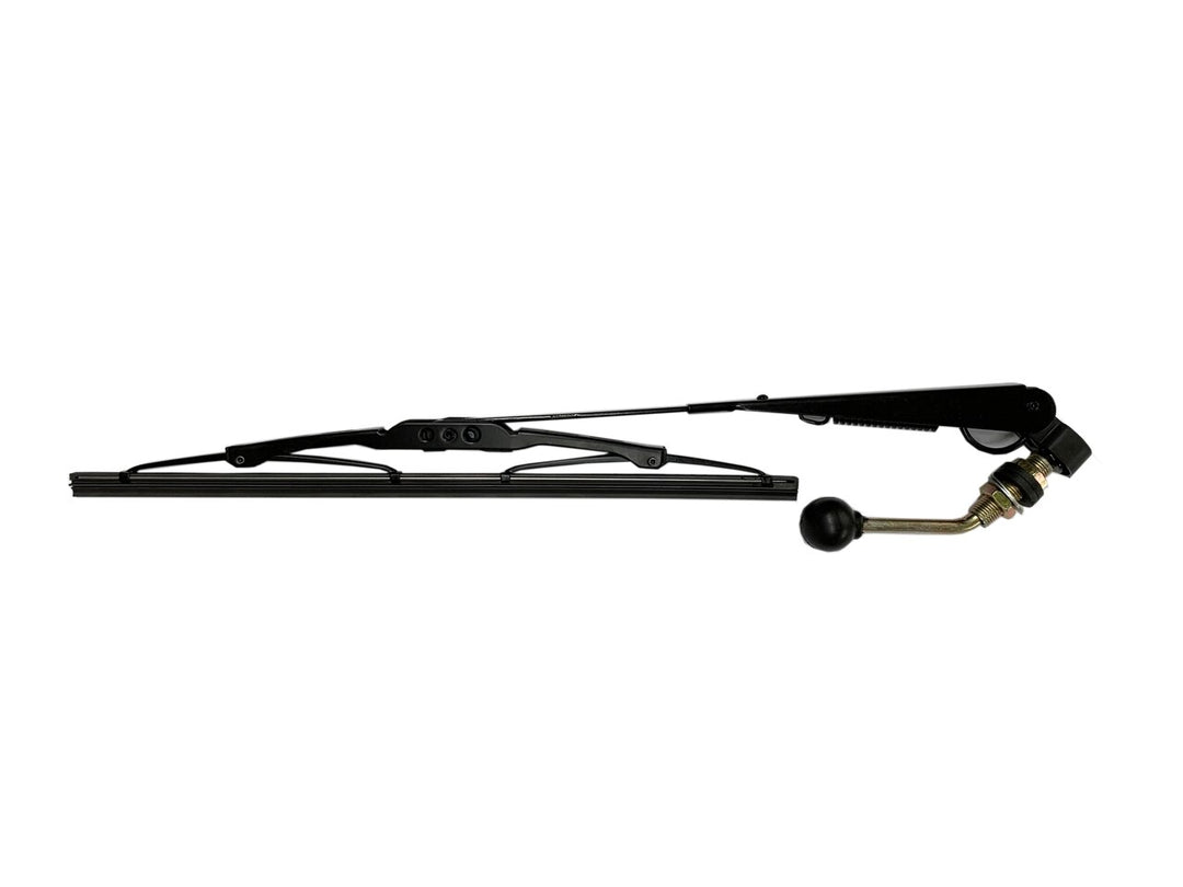 Black Vented Glass Windshield for 2019 RZR with Wiper