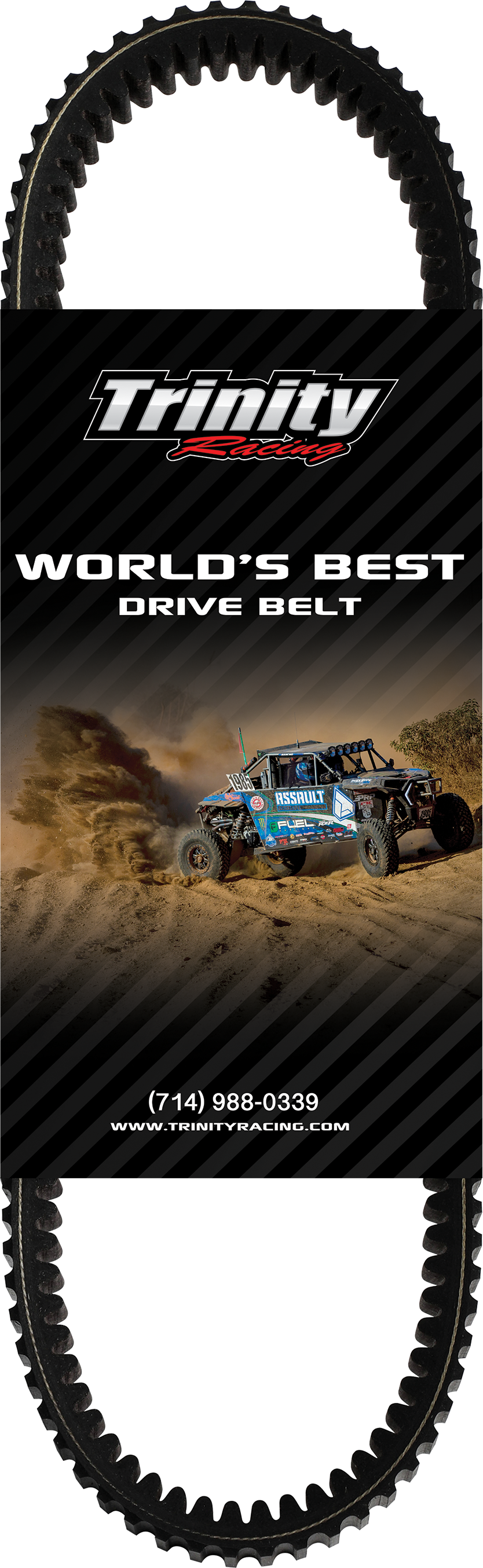 World’s Best Performance Drive Belt for Polaris RZR XP 1000, General & Ranger