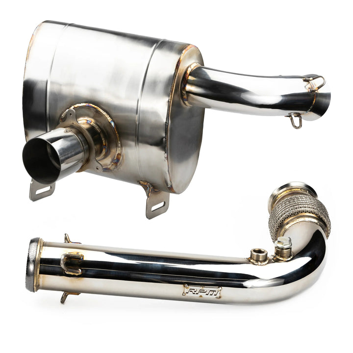 RPM Can-Am Maverick X3 FULL 3" Chambered Q-Series Turbo Back Exhaust System
