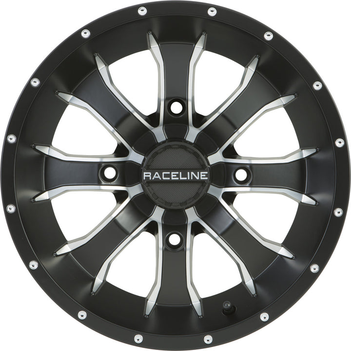 MAMBA WHEEL 14X7 4/115 5+2 (+10MM) BLK/MACHINED