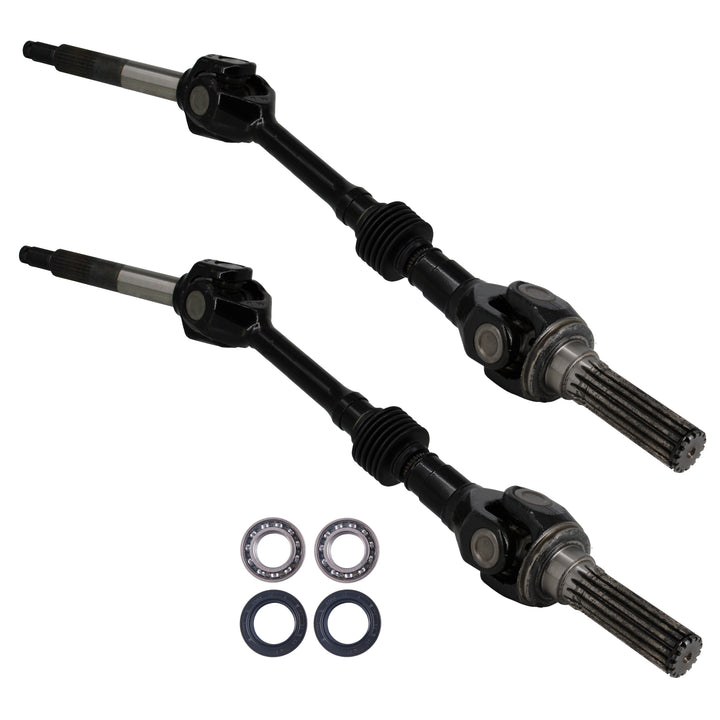 Suzuki QUV 620 rear axles & axle bearings set K3915-81119 K3915-81120