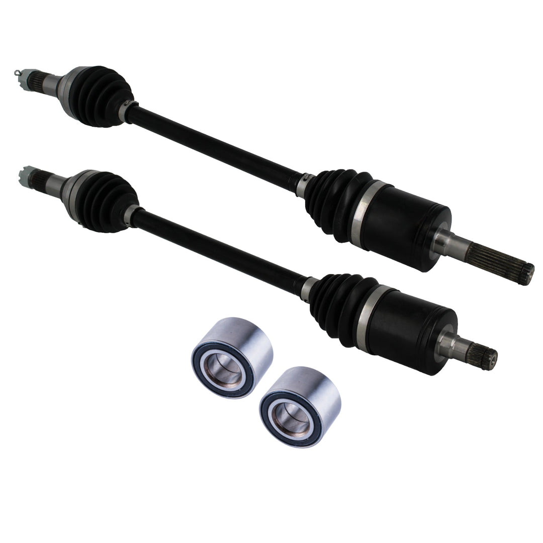 Can Am Front Left Axles & Wheel Bearings Set Defender Traxter HD5 / HD8 / HD9 / HD10