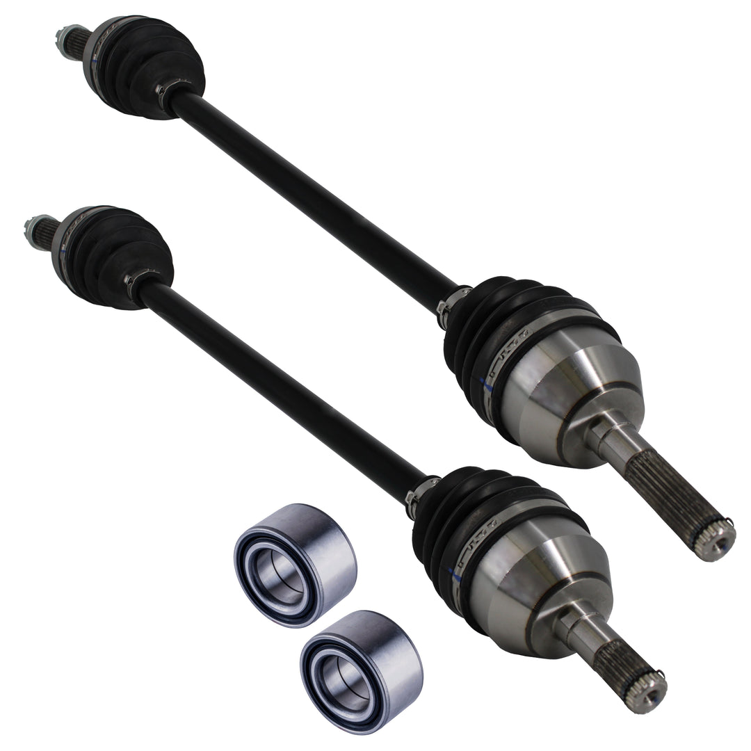 Can Am Front Cv Axles & Wheel Bearings Set Maverick X3 Turbo 64" 705402097