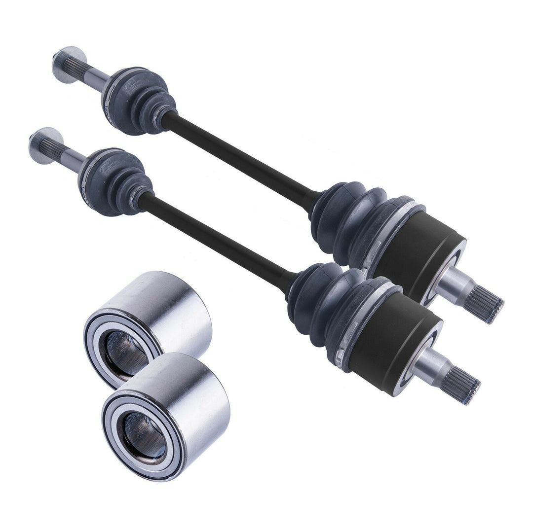 Kawasaki Teryx Rear Cv Axles & Wheel Bearings Set 750 2 Seater