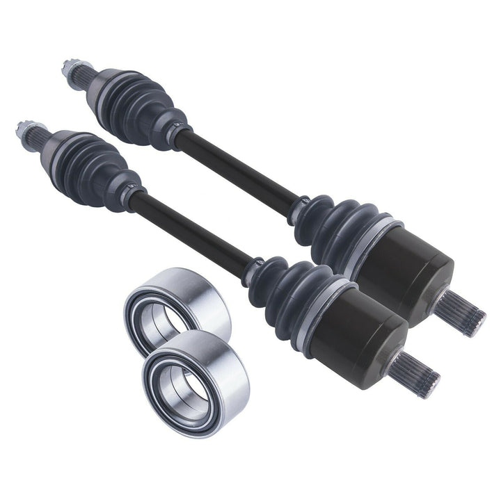 Polaris Rzr 50" / 55" Front Cv Axles & Wheel Bearings Set 570 / 800 / 900